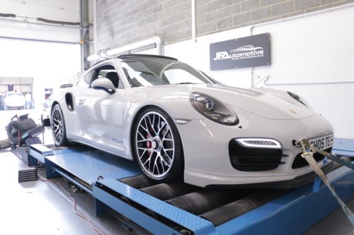 Porsche 911 Turbo On the Dyno