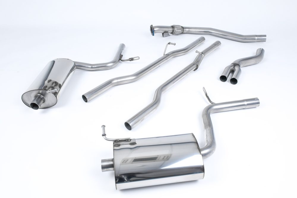 Milltek Cat Back Exhaust System for Audi A4 2.0 TFSI - 200HP