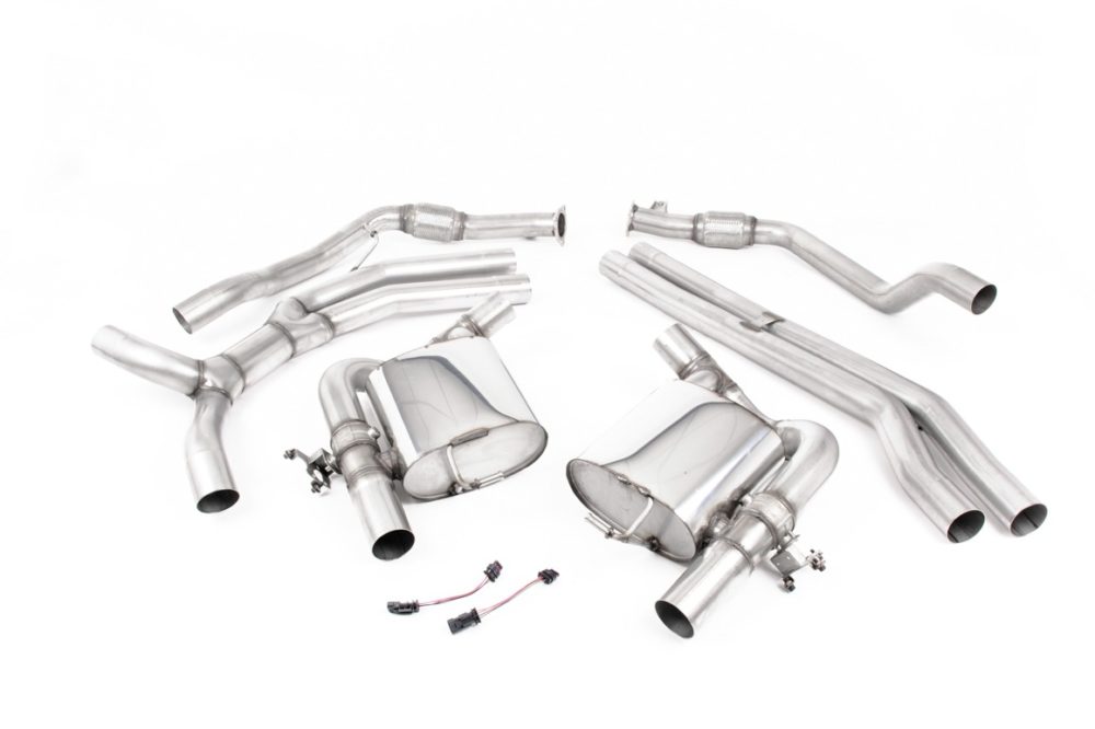 Milltek Cat Back Exhaust System for Audi RS4 2.9 TFSi V6 Bi-Turbo (GPF) - 450HP