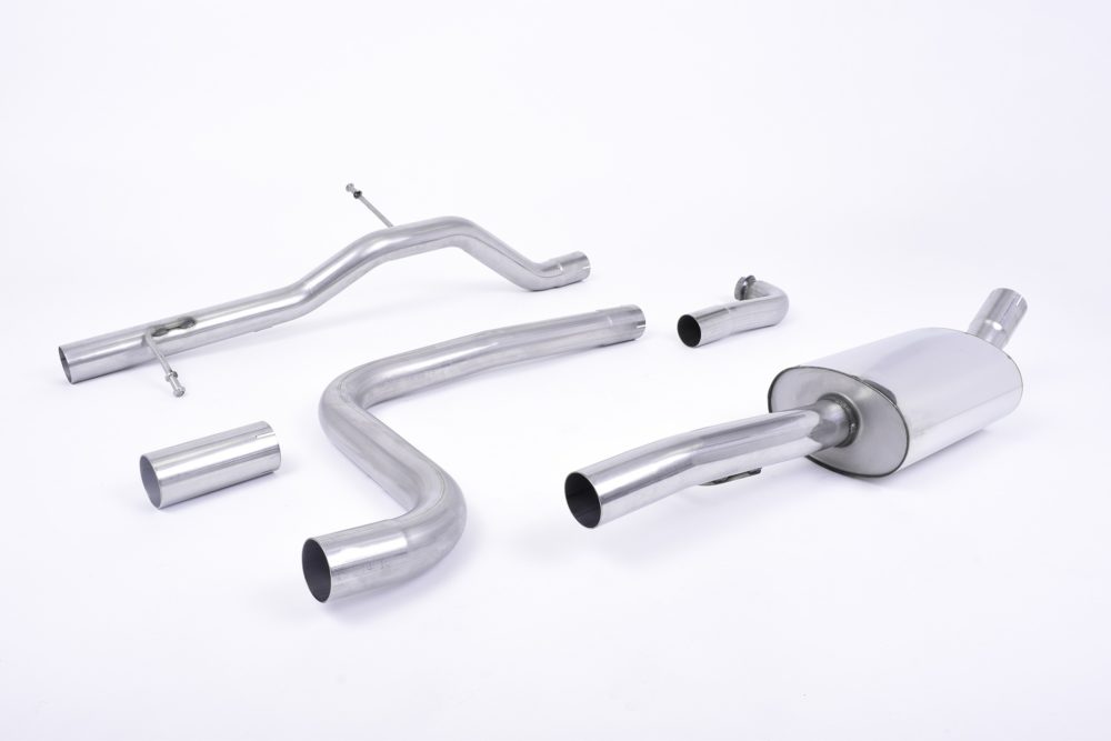 Milltek Cat Back Exhaust System for Ford Fiesta 1.0T Ecoboost - 140HP