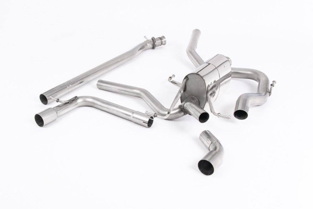 Milltek Cat Back Exhaust System for Suzuki Swift 1.4 Boosterjet - 140HP