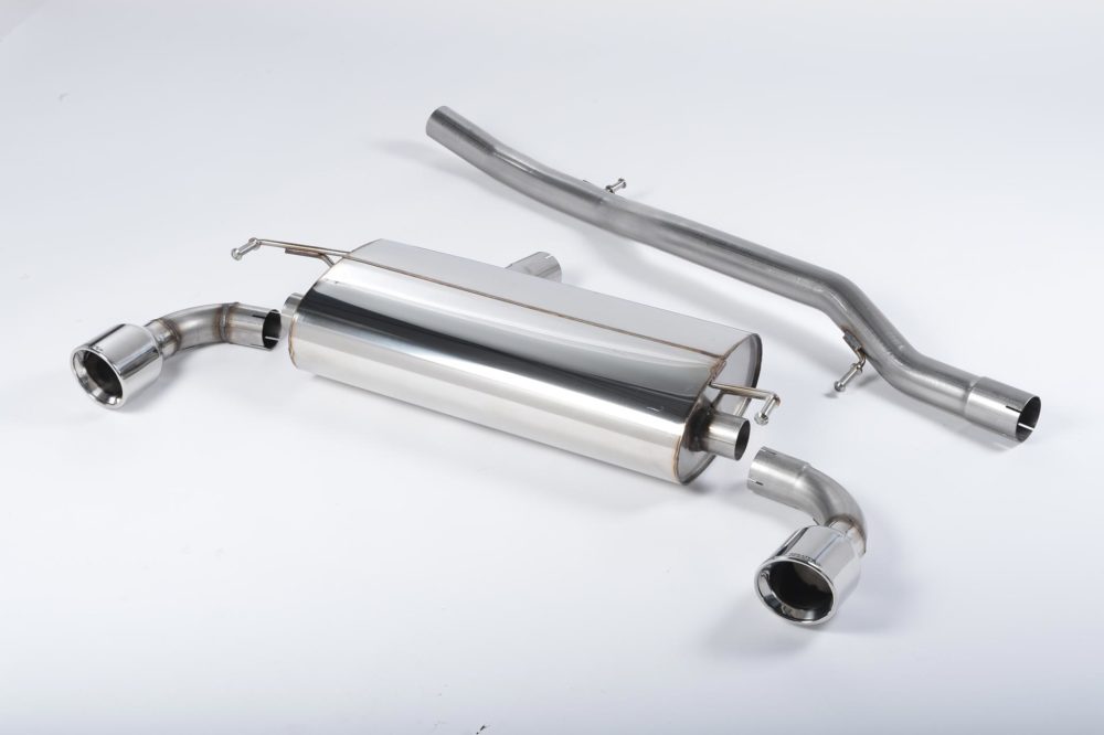 Milltek Cat Back Exhaust System for Volkswagen Golf R32 - 242HP - Image 2