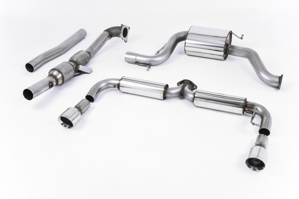 Milltek Turbo-back including Hi-Flow Sports Cat  for Volkswagen Golf 2.0 TFSI GTI Ed 35 - 235HP