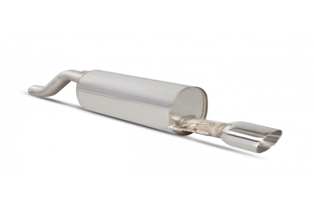Scorpion Rear Silencer  For Vauxhall Corsa - 1.4T - 120HP / Corsa D (2006 - 2014)