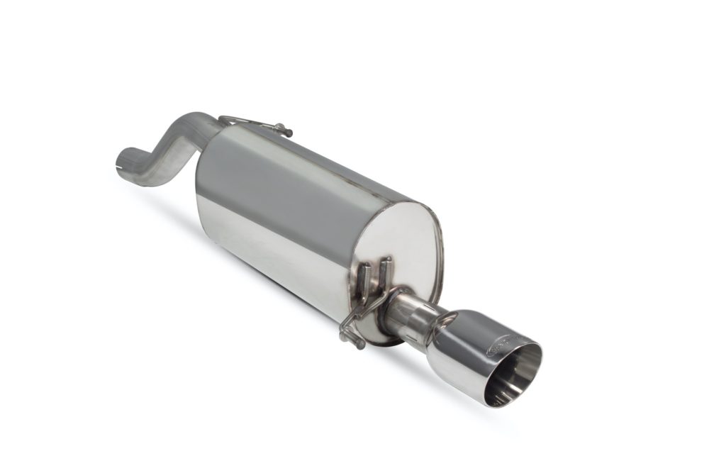 Scorpion Rear Silencer  For Vauxhall Corsa - 1.4 T (4cyl)- 150HP / Corsa E (2014 - 2019)