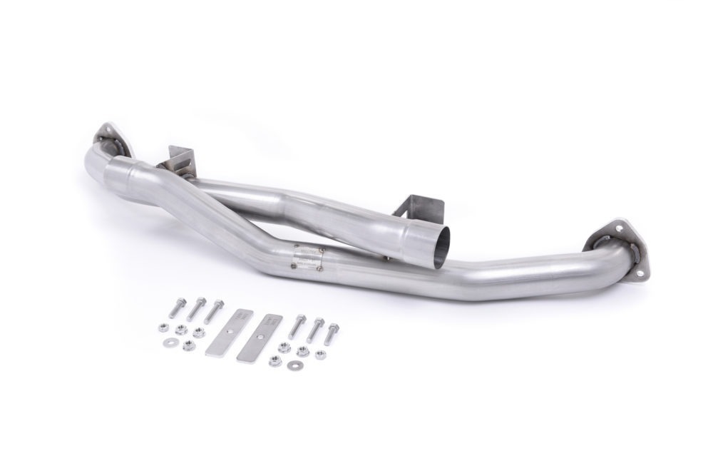 Milltek Rear Silencer Delete Assembly  for Porsche 911 3.8 Turbo - 500HP