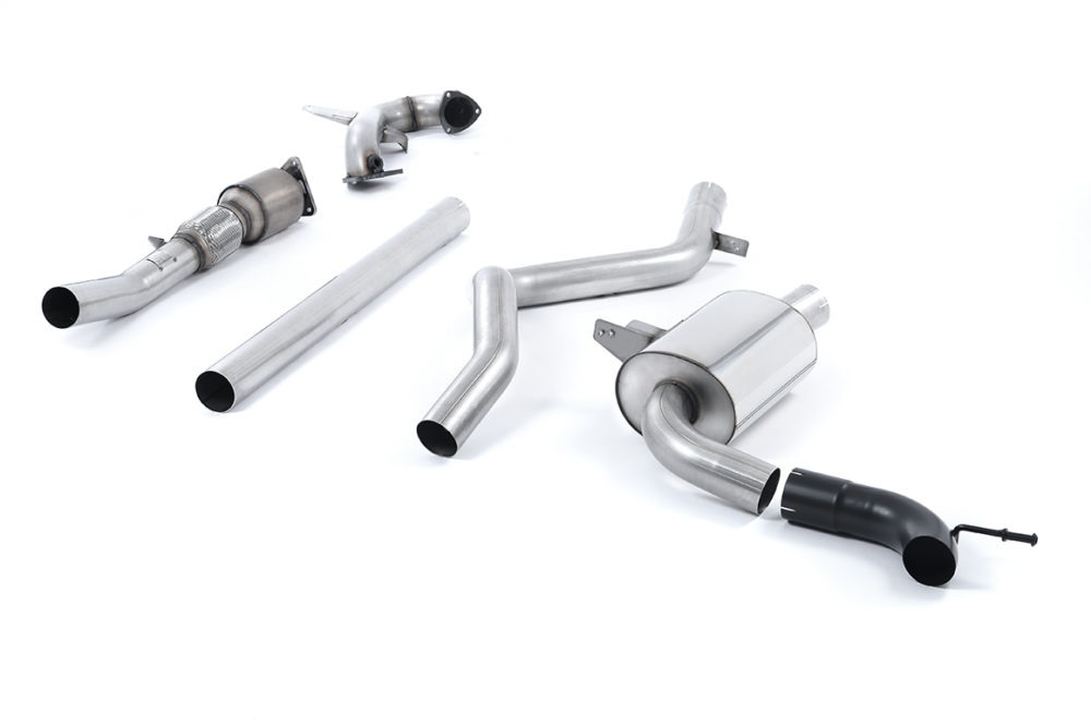 Milltek Turbo-back including Hi-Flow Sports Cat Exhaust System for Renault Megane 2.0 T RS - 250HP