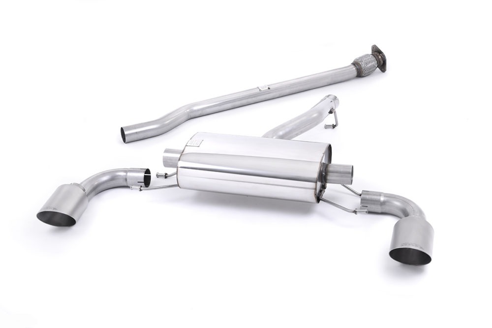 Milltek Secondary Cat Back Exhaust System for Toyota GT86 2.0i - 205HP