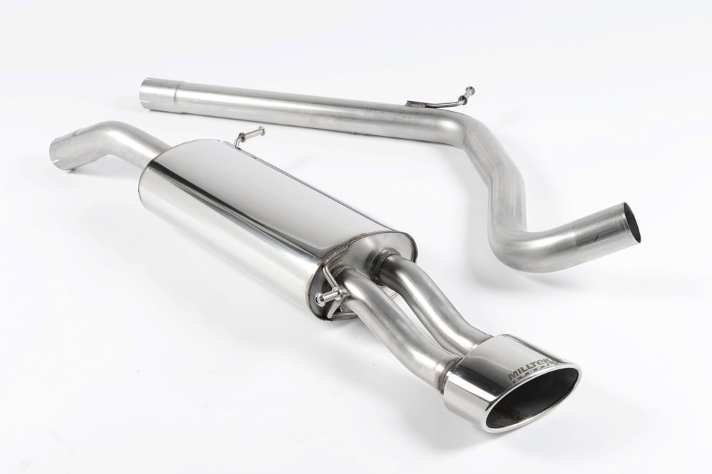 Milltek Cat Back Exhaust System for Seat Ibiza 1.9 TDI FR - 130HP