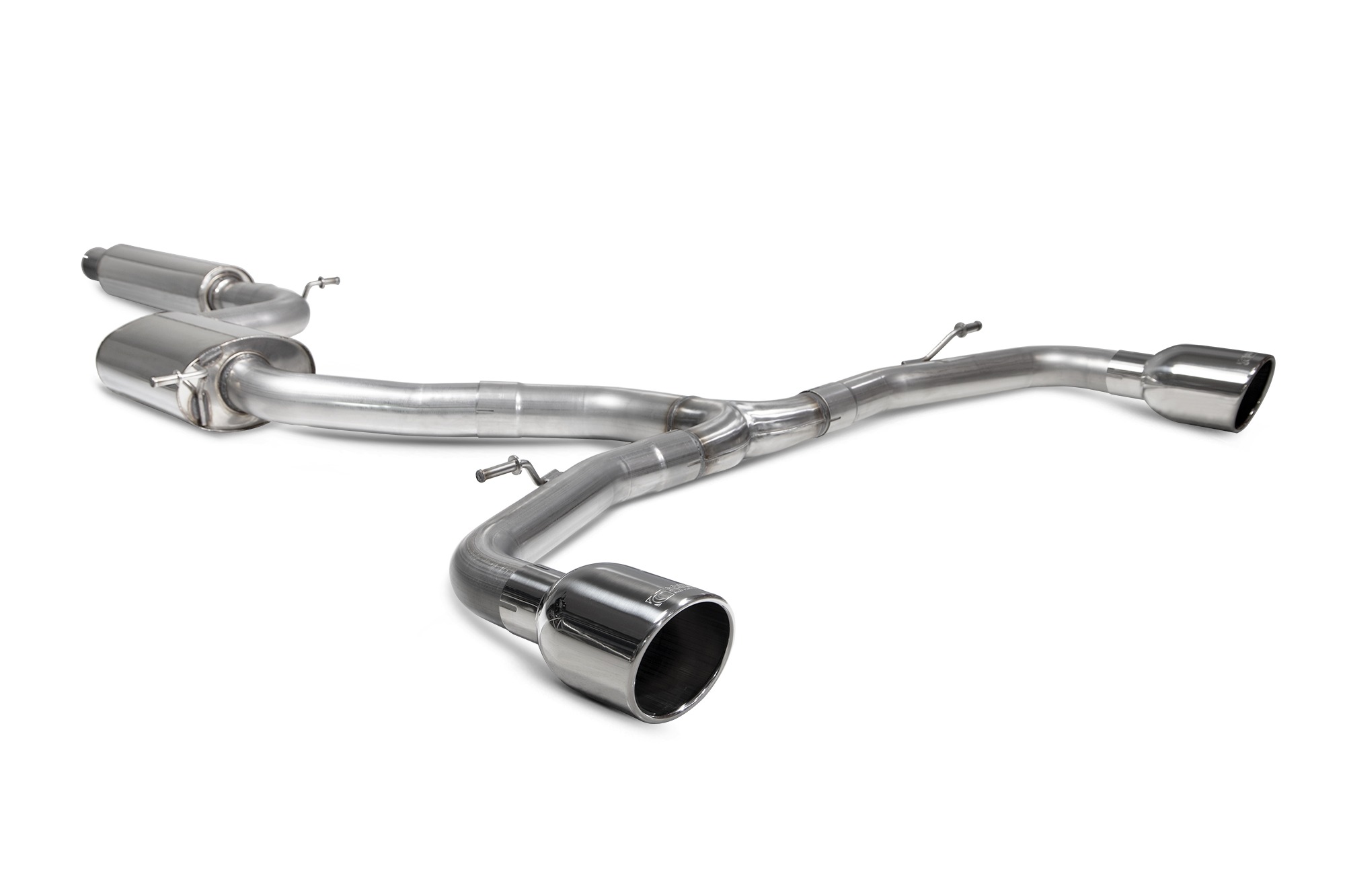 Scorpion GPF Back Exhaust System For Volkswagen Golf - 2.0 TSI GTI - 245HP / Mk 8 (2020 - )