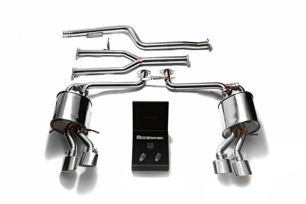 Armytrix Exhaust System for Mercedes C  180 (1.8T) - 156HP - W204 (2010 - 2014)