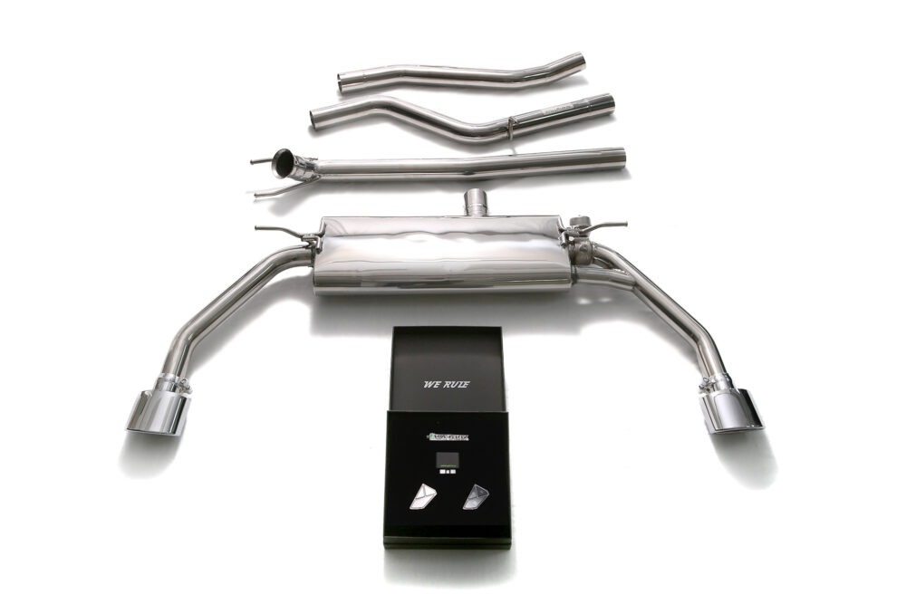 Armytrix Exhaust System for Mercedes CLA  180 - 122HP - C117 (2013 - 2016)