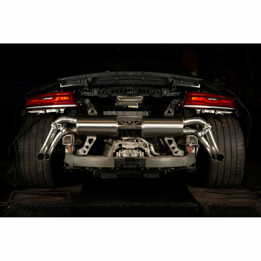 Cobra Sport Cat Back Exhaust System for Audi R8 5.2 FSI V10 Plus - 550HP Gen 1 (2007 - 2015) - Image 4