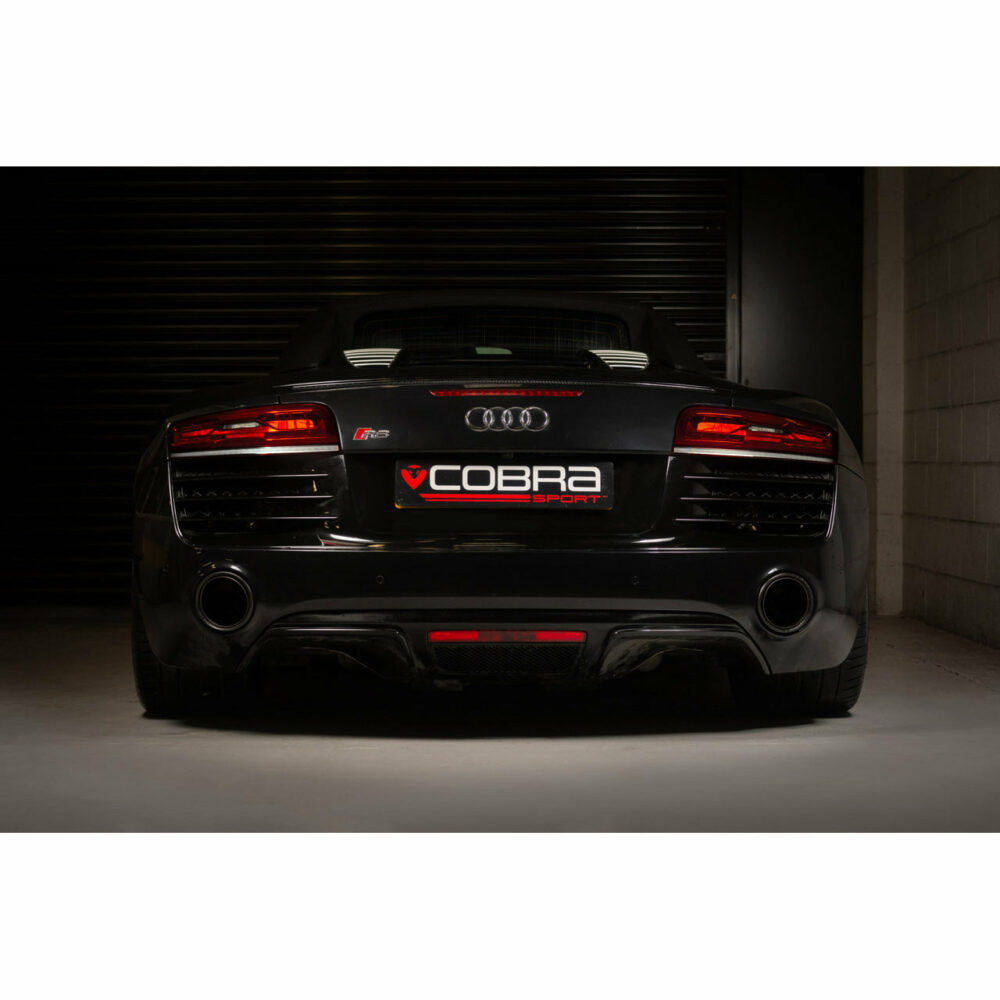 Cobra Sport Cat Back Exhaust System for Audi R8 5.2 FSI V10 Plus - 550HP Gen 1 (2007 - 2015) - Image 5