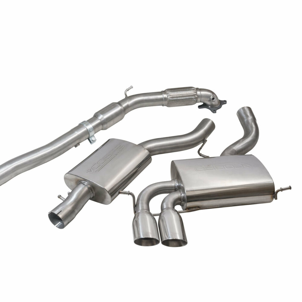 Cobra Sport Turbo Back Exhaust System for Audi S3 2.0 TFSI - 265HP 8P (2003 - 2012) - Image 2