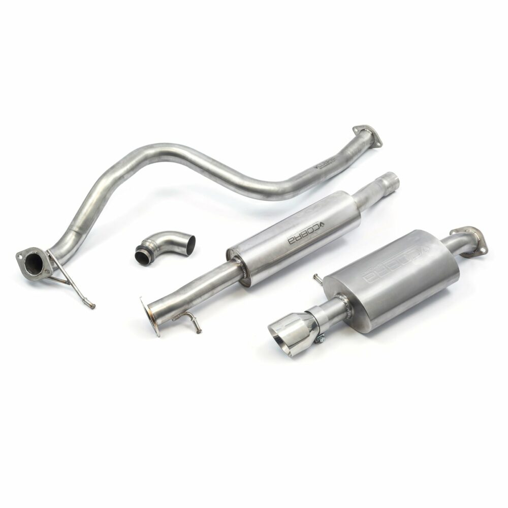 Cobra Sport Cat Back Exhaust System for Ford Fiesta 1.0T Ecoboost - 95HP Mk8 (2017 -) - Image 2