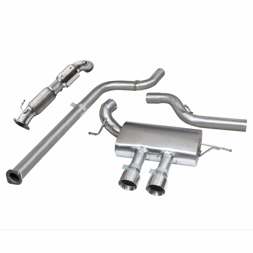Cobra Sport Turbo Back Exhaust System for Ford Focus 2.0T ST - 250HP 2015 - 2018
