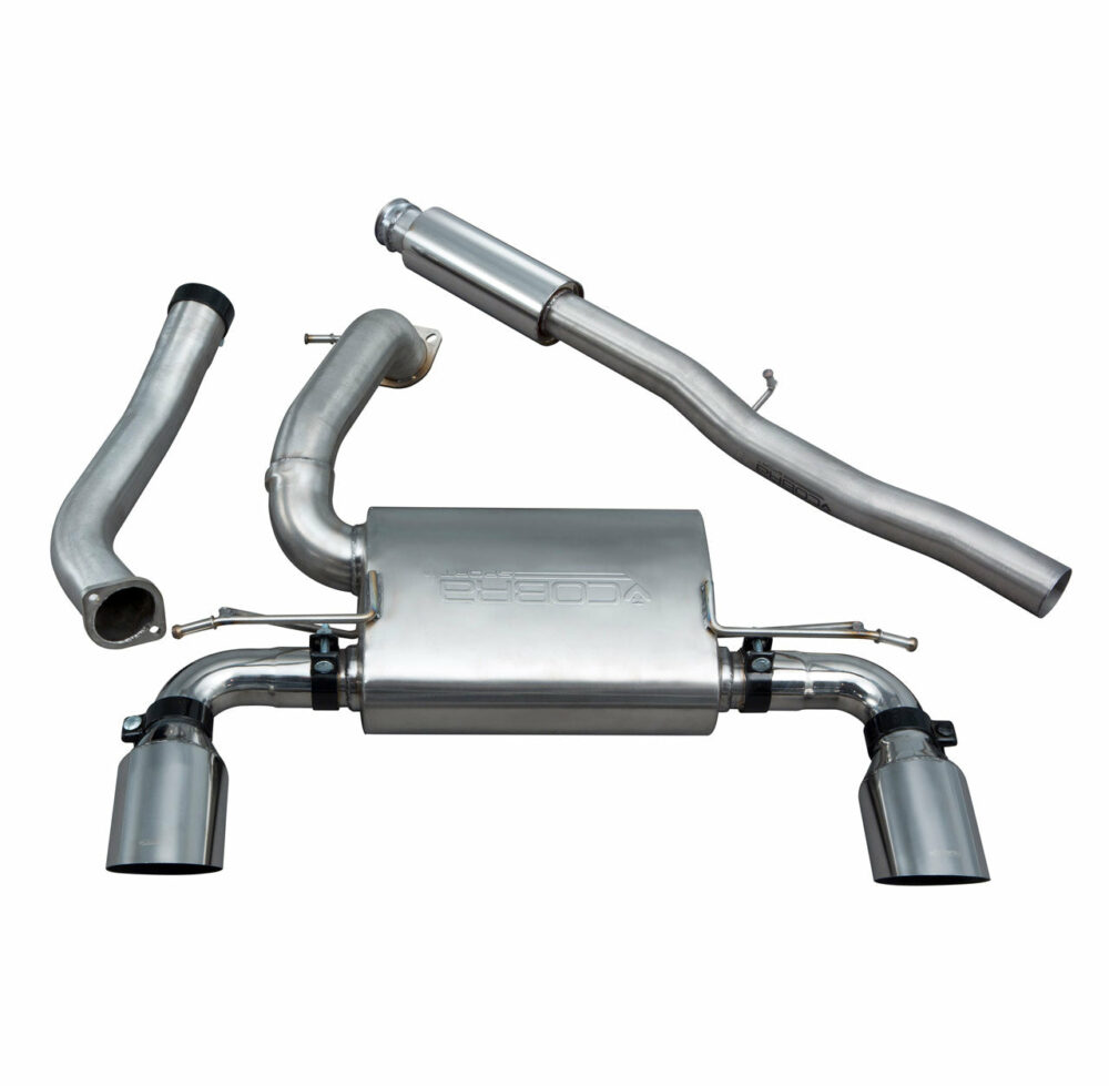 Cobra Sport Cat Back Exhaust System for Ford Focus 2.3T RS - 350HP 2015 - 2018