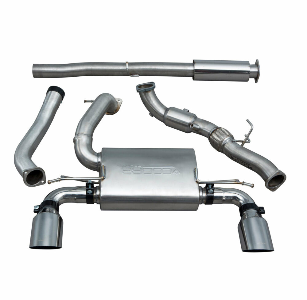 Cobra Sport Turbo Back Exhaust System for Ford Focus 2.3T RS - 350HP 2015 - 2018