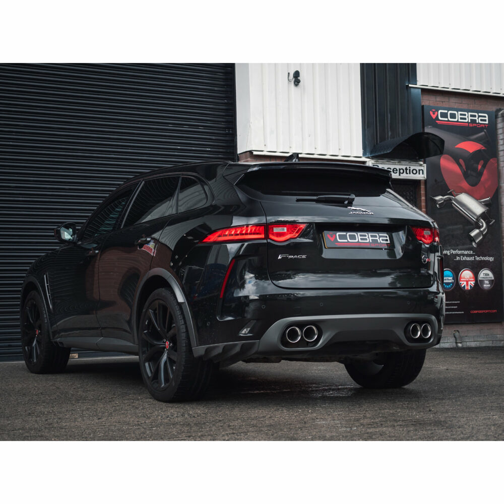 Cobra Sport Resonator Delete for Jaguar F-Pace 5.0 V8 SVR - 550HP 2020 - - Image 2