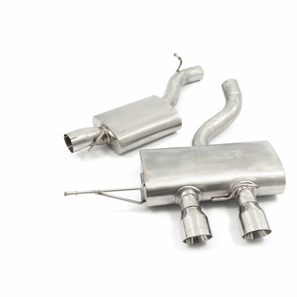 Cobra Sport Cat Back Exhaust System for Volkswagen Golf 2.0 TFSI R - 270HP Mk 6 (2008 - 2012) - Image 2