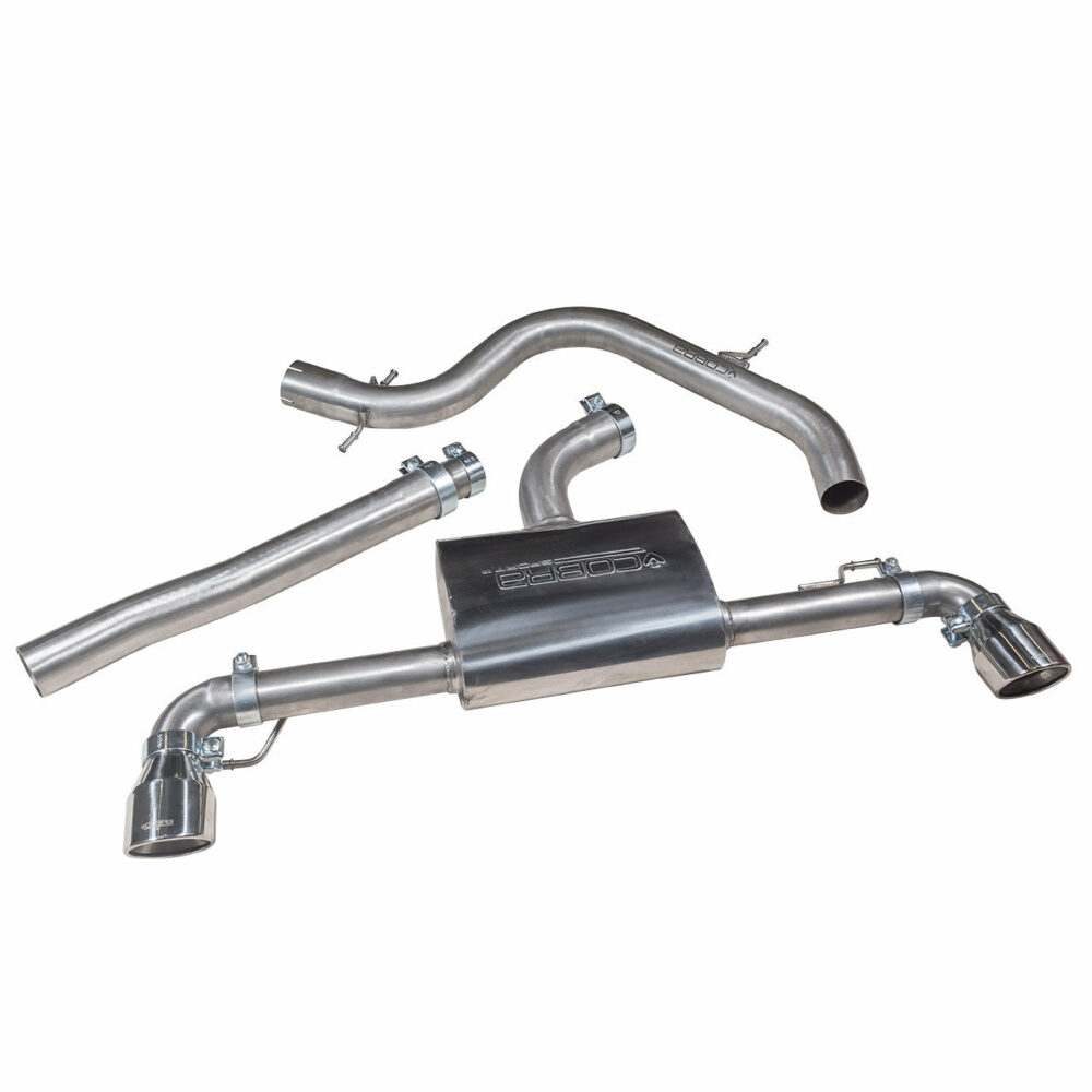 Cobra Sport Cat Back Exhaust System for Volkswagen Golf 2.0 TDI CR - 140HP Mk 6 (2008 - 2012)