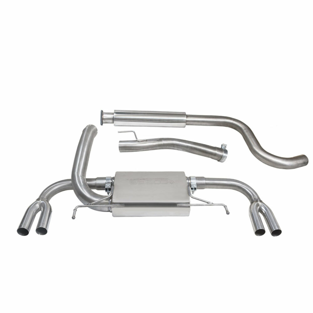 Cobra Sport Cat Back Exhaust System for Vauxhall Astra 2.0T VXR - 280HP J (2009 - 2015)
