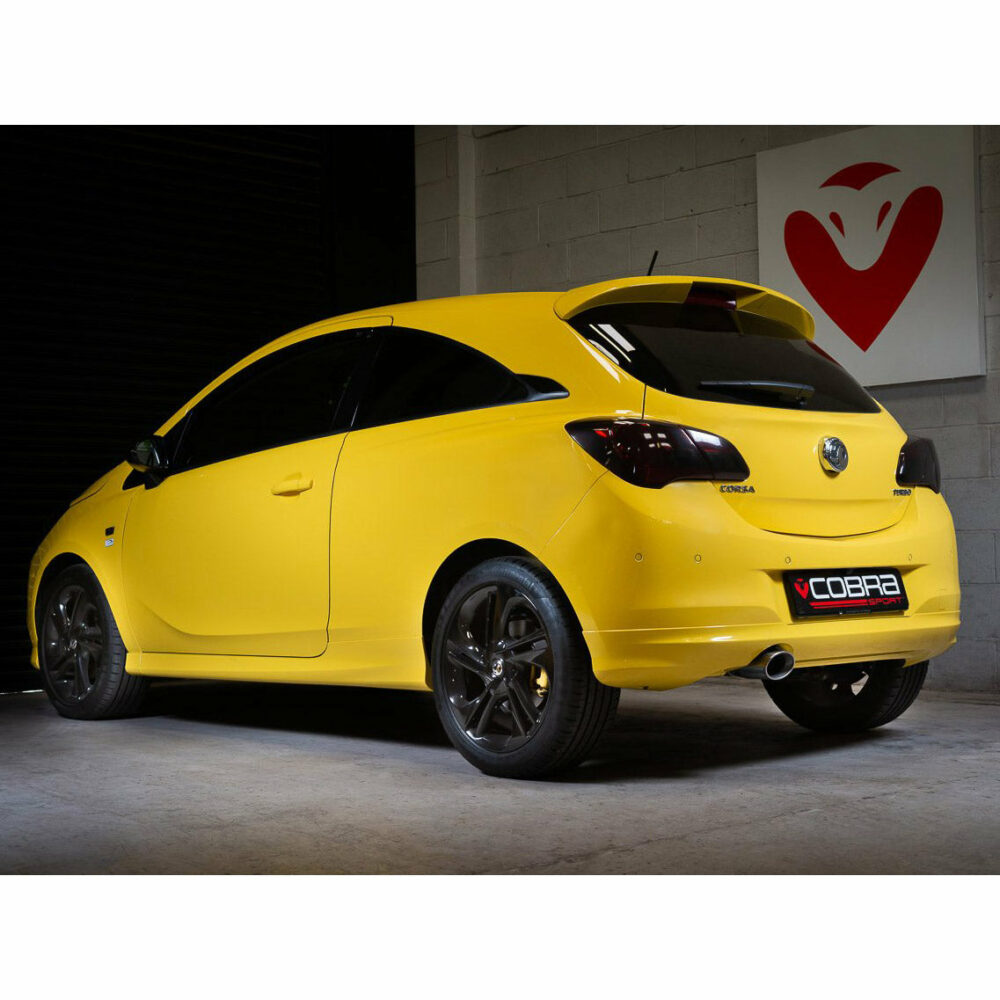 Cobra Sport Rear Exhaust for Vauxhall Corsa 1.0T (3cyl) - 115HP Corsa E (2014 - 2019) - Image 4