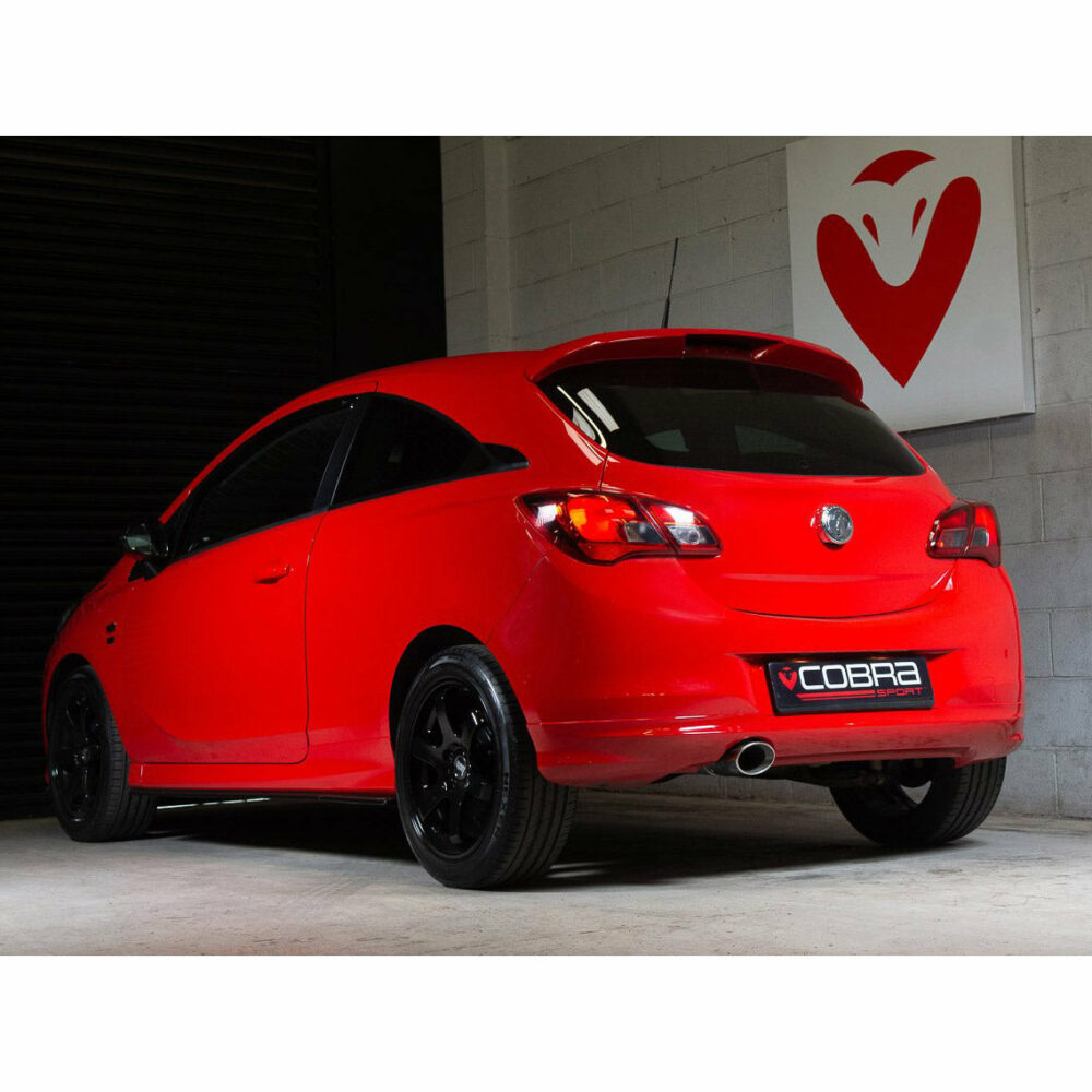 Cobra Sport Rear Exhaust for Vauxhall Corsa 1.4 16v - 90HP Corsa E (2014 - 2019) - Image 4