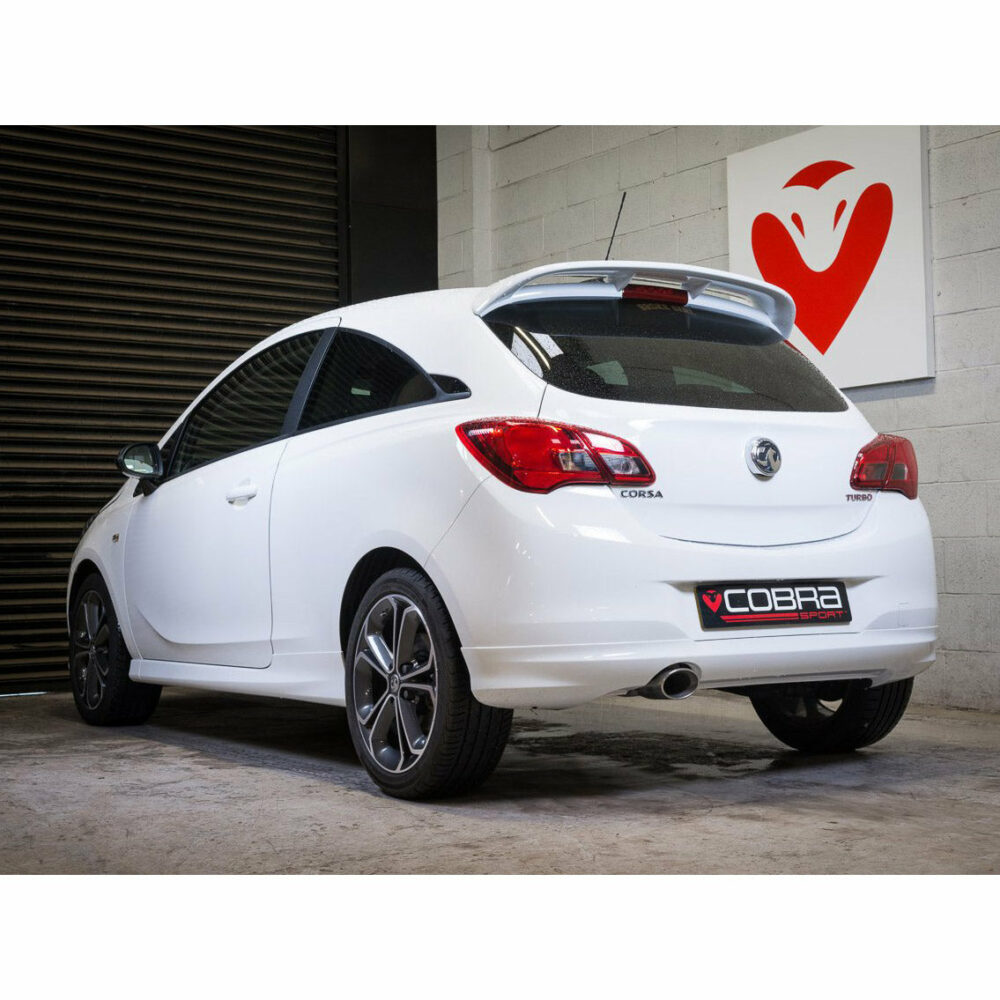 Cobra Sport Rear Exhaust for Vauxhall Corsa 1.4 T (4cyl)- 150HP Corsa E (2014 - 2019) - Image 4