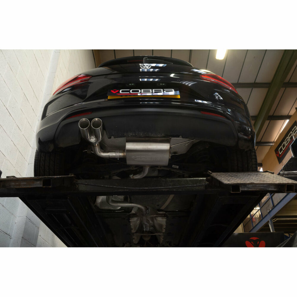 Cobra Sport Cat Back Exhaust System for Volkswagen Scirocco 2.0 TSI GTS - 220HP 2014 - - Image 5
