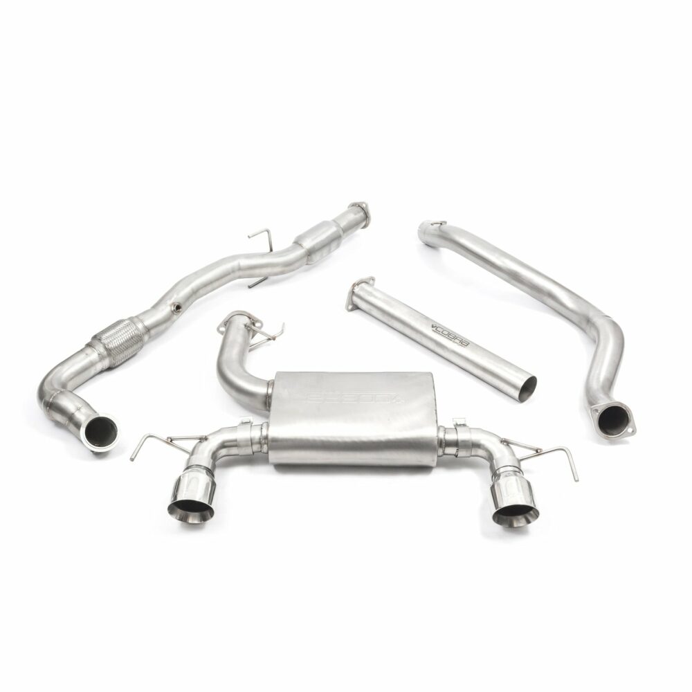 Cobra Sport Turbo Back Exhaust System for Vauxhall Corsa 1.6T VXR Nürburgring - 210HP Corsa D (2006 - 2014)