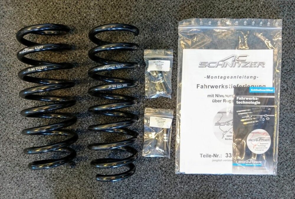 AC Schnitzer Suspension Lowering Springs for BMW 5 Series G3x LCI (2020 - ) M550i - 530HP - Image 2